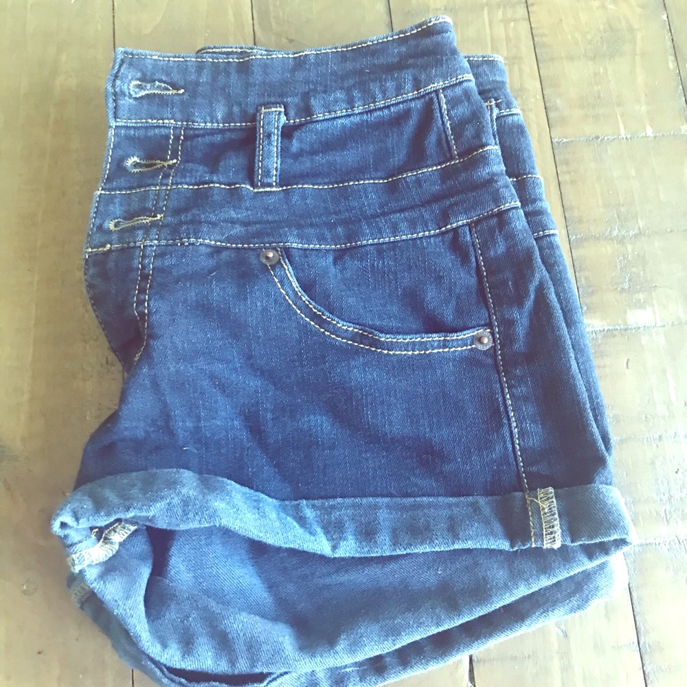 High waisted shorts